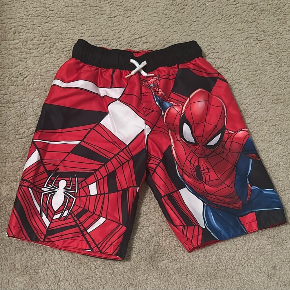 Marvel Red and Black Spider-Man Shorts
